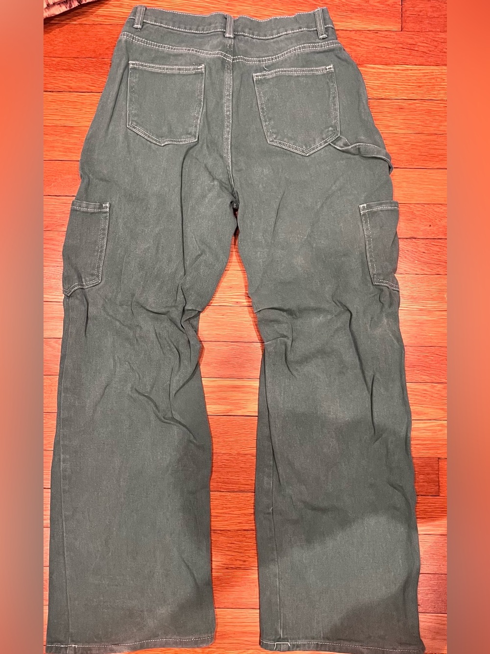 Lioness Dark Green Cargo Pants - Picture 2 of 3